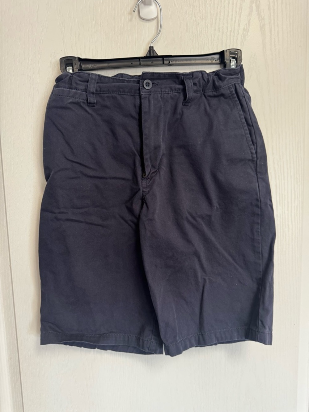 Class Club Navy Cotton Chino Shorts